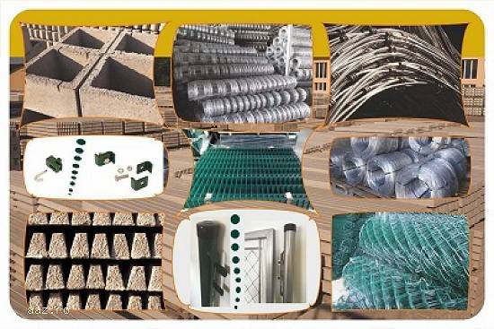 Stalpi de baton,  plasa de sarma de la producator!