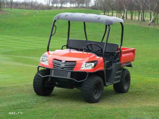 Jeep 3 locuri + bena marfa 500Kg UTV Kioti 22CP Diesel