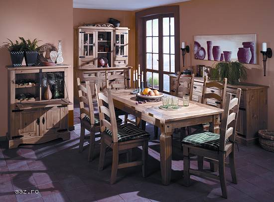 1504 Comoda 3 usi si Vitrina 2 usi
