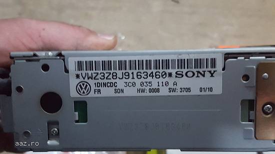 magazie vw de 6 cd-uri originala