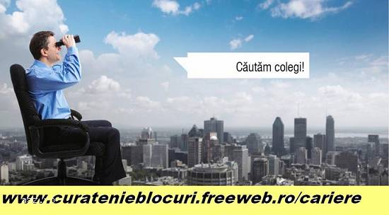 Acum! Noi angajam oameni pe bune Curatenie Blocuri!