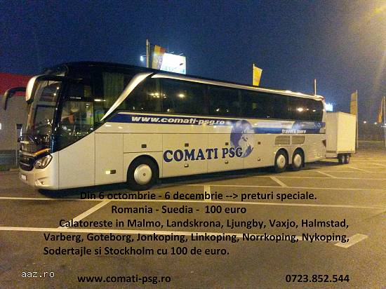 Transport de persoane si coletarie din si catre  DANEMARCA,  SUEDIA,  NORVEGIA,  GERMANIA,  CEHIA