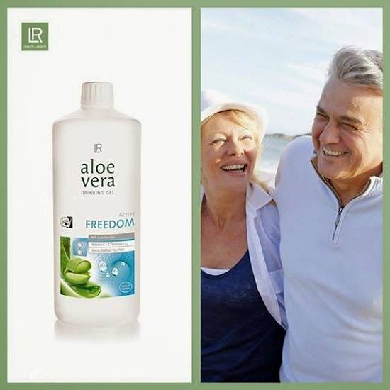 Gel de b�ut Aloe Vera freedom cu 88% gel pur Aloe V-transp inclus