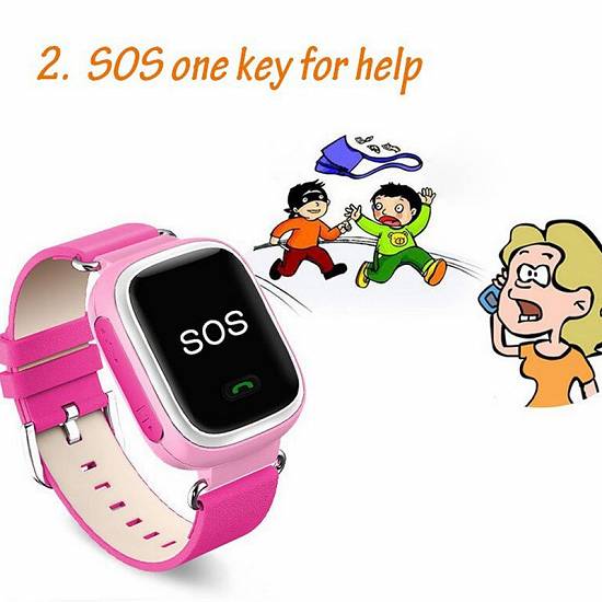 Ceas Smartwatch monitorizare copii cu GPS si functie apel