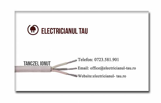 Electrician autorizat pentru București și Ilfov