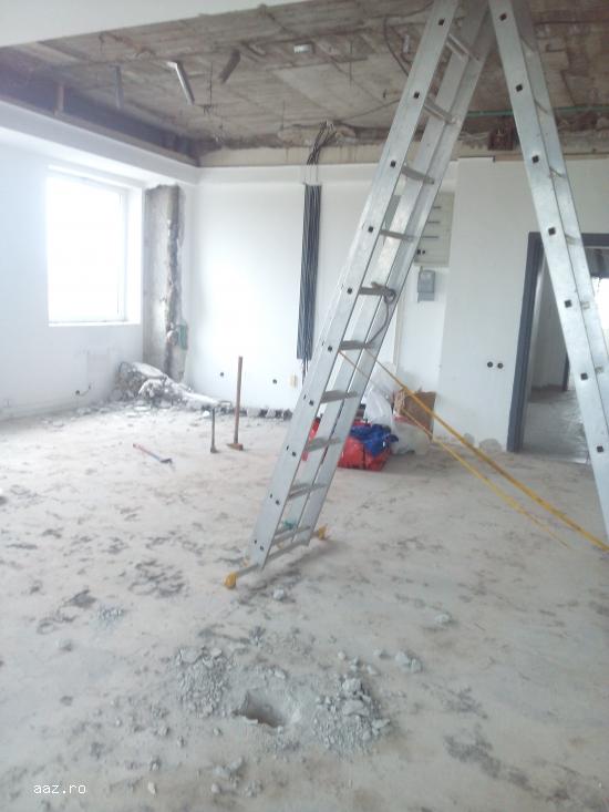 DEMOLAM: PERETI APARTAMENT,     GRINZI,     STALPI,     PLACI DIN BETON ARMAT,     CASE
