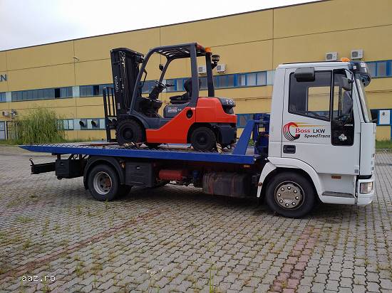 Transport stivuitoare si tractări auto