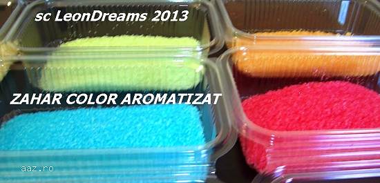zahar aromatizat color