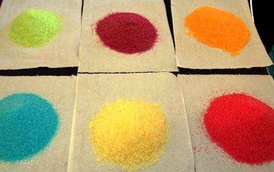 zahar aromatizat color