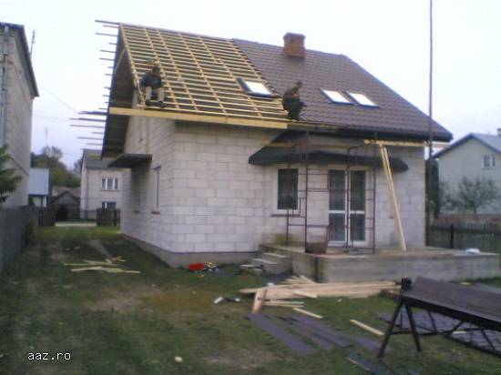 Reparatii si montaj acoperisuri,   jgheaburi si burlane in Bucuresti