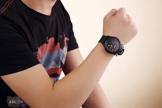 Ceas Cronograph Megir design deosebit - NOU