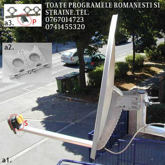 Antene satelit fara abonament 0767014723