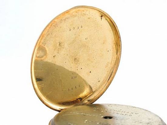 ceas de buzunar aur 18k francez cu cheie anul 1900 superba
