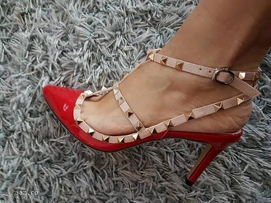 Pantofi rosii superbi,   39