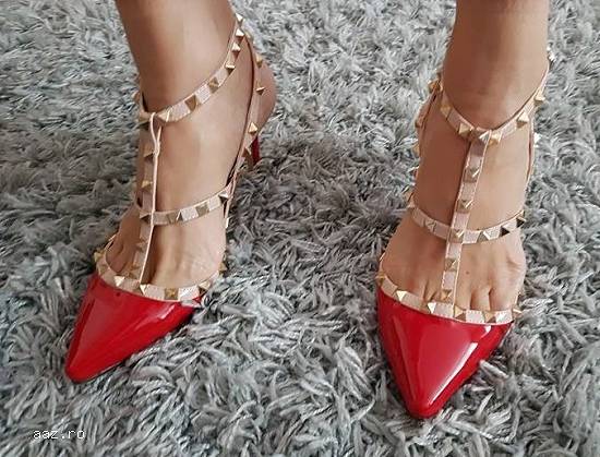 Pantofi rosii superbi,   39