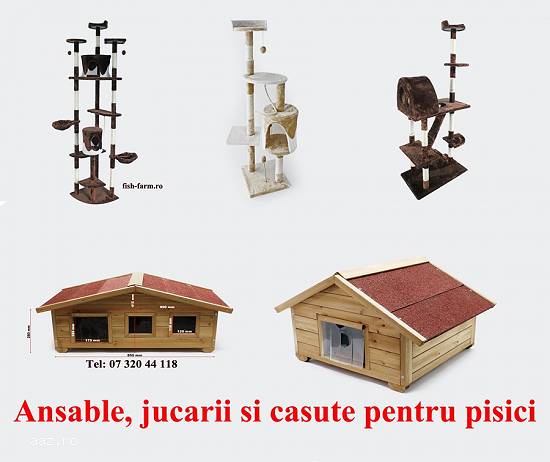 Centru de joaca pentru pisici