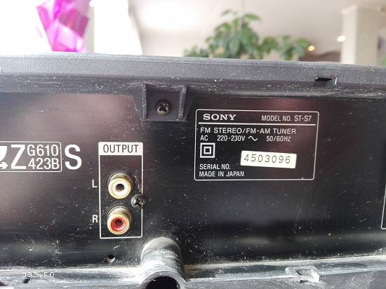 Sony CD player si Fm-am tuner