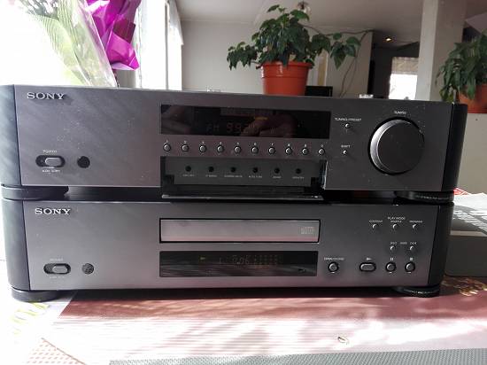 Sony CD player si Fm-am tuner