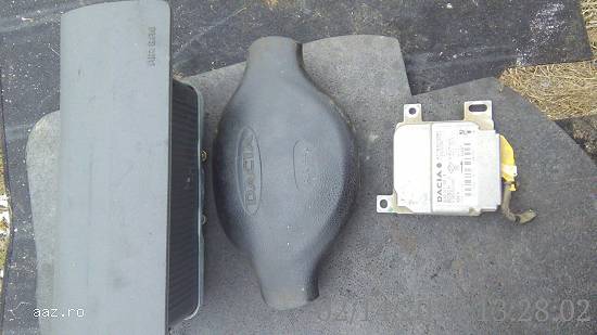 Set   Airbag volan,  pasager,  calculator Dacia Logan an 2005