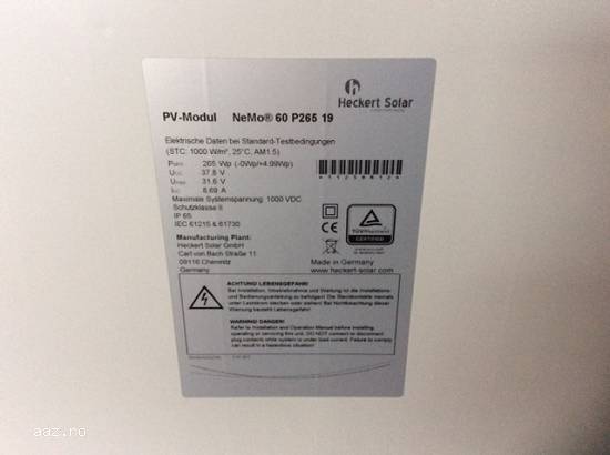 Sistem fotovoltaic 4 kw Montajul inclus In toata Romania