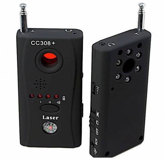 Detector microfon ascuns camere wireless spy cam CC308 laser
