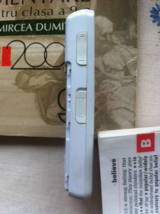 Telefon,    taste mari "Colia",    alb,    retea 2G,   (nu RDS)