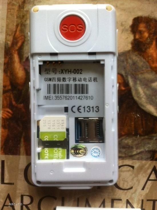 Telefon,    taste mari "Colia",    alb,    retea 2G,   (nu RDS)