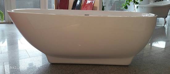cada baie compozit ovala freestanding