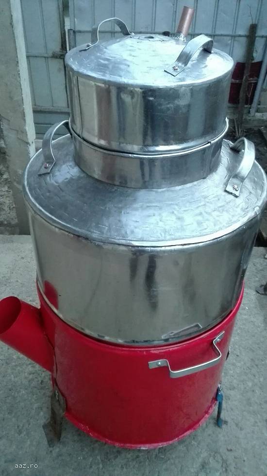 Cazan de tuica  de inox