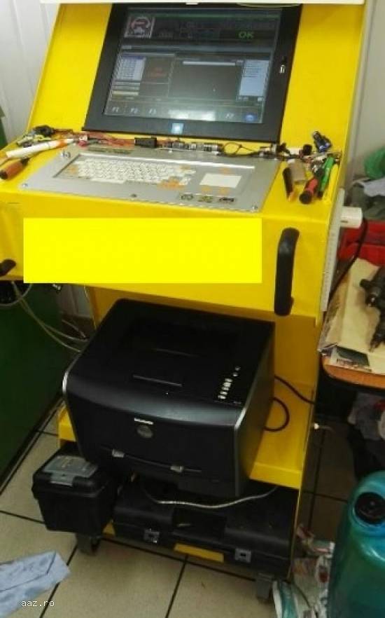 Vand banc reparatii,   codare injectoare common rail RABOTTI MINITEC