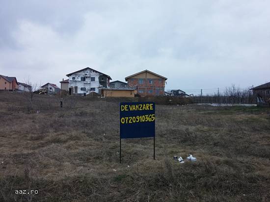 Vanzare teren -  Comuna Berceni -suprafata 950 mp