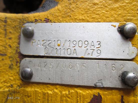 Pompa David Brown PA2210  de Hanomag 66