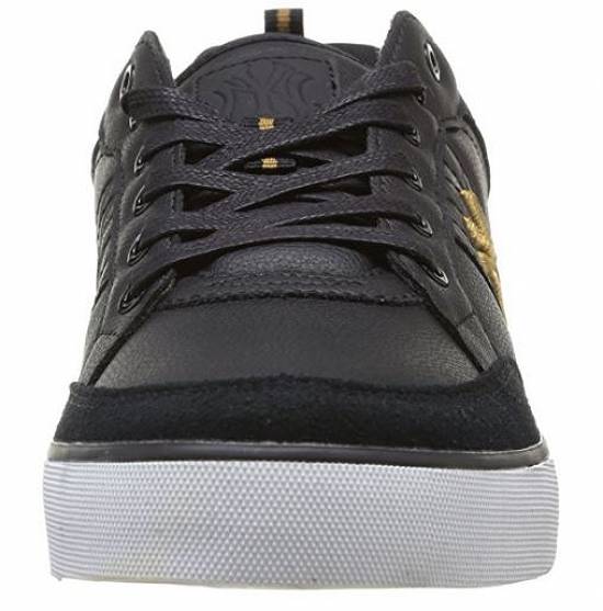 pantofi sport barbatesti,   new york yankees sneaker sunya low,   negri,   44,   noi,   cutie cu hol