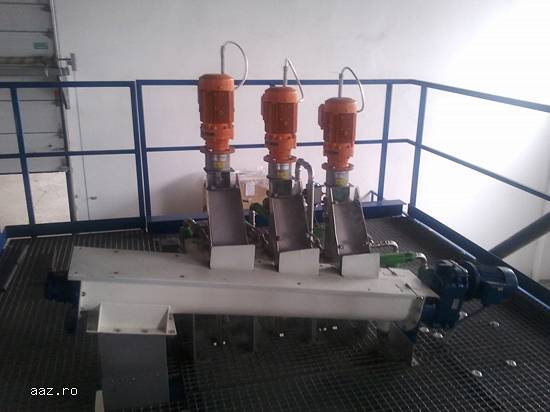 Sistem complex pentru filtrare a uleiului vegetal.