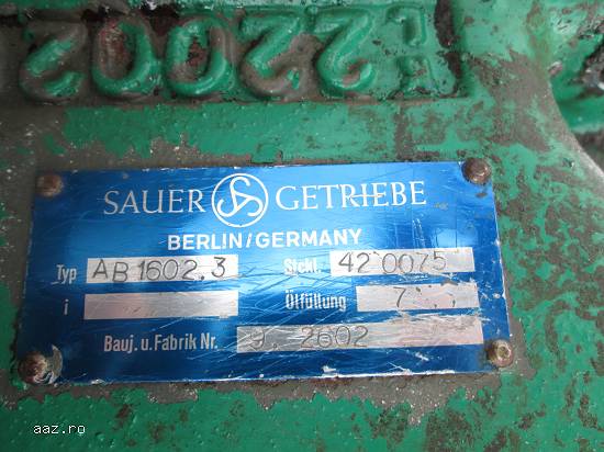 Reductor mars Sauer AB1602.3