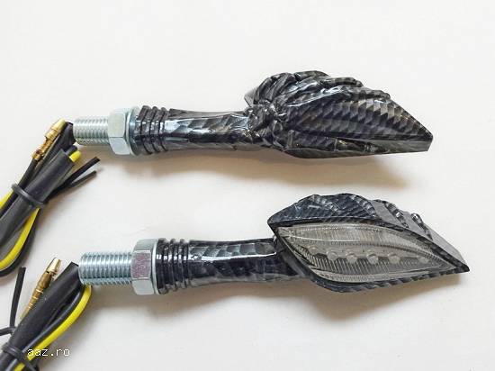 Semnalizari moto cu led