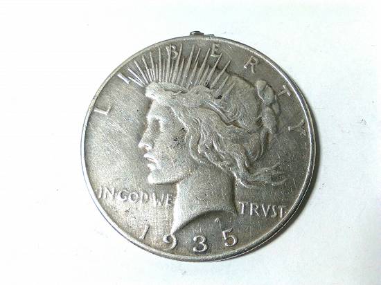 moneda din Argint und Dolar SUA din 1935