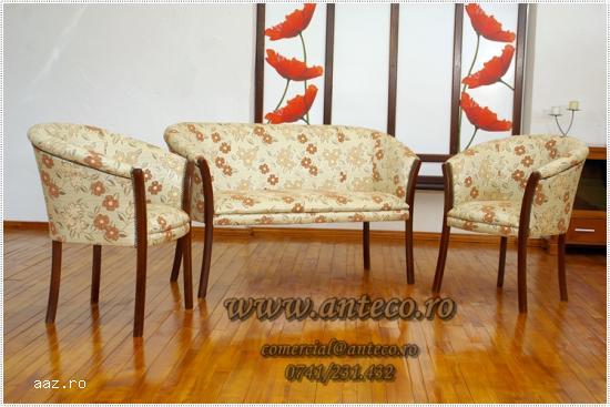 Set canapea si fotolii Hellen pentru living ,  sufragerie