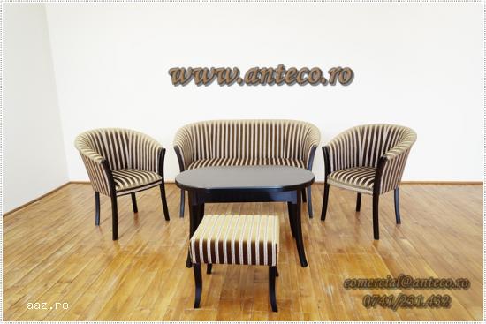 Set canapea si fotolii Hellen pentru living ,  sufragerie
