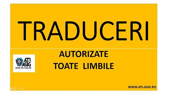TRADUCERI AUTORIZATE / TRADUCERI ACTE AUTO