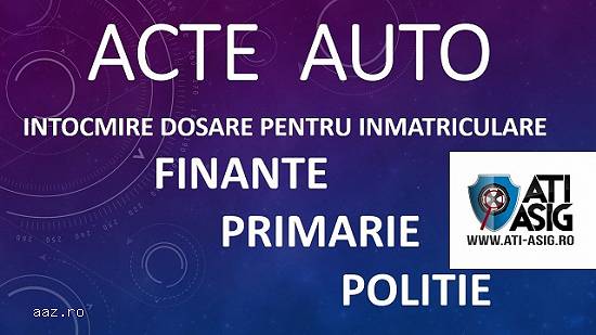 TRADUCERI AUTORIZATE / TRADUCERI ACTE AUTO