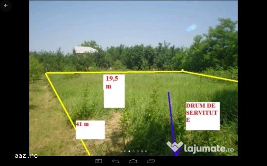 teren intravilan 791 mp Buftea
