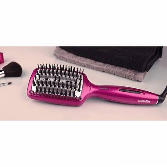Perie electrica pentru indreptat parul BaByliss Liss Brush 3D HSB100E
