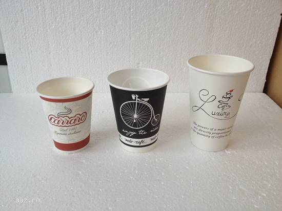 Pahare carton personalizate