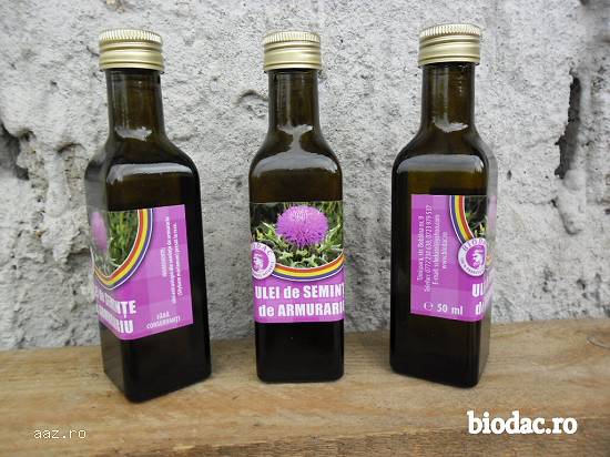 Uleiul de armurariu extravirgin presat la rece-terapie alternativa