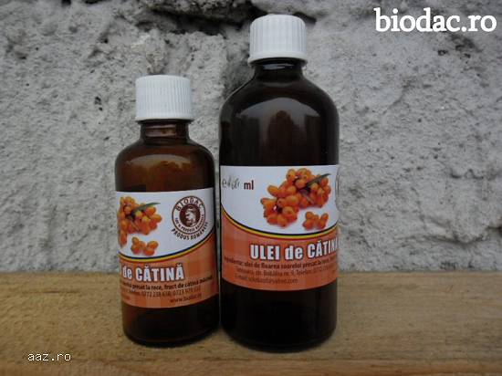 Uleiul de catina - terapie alternativa