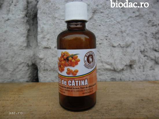 Uleiul de catina - terapie alternativa