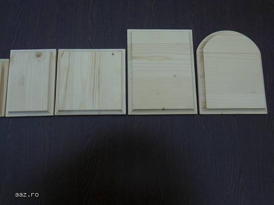 forme diverse din lemn pentru pictura
