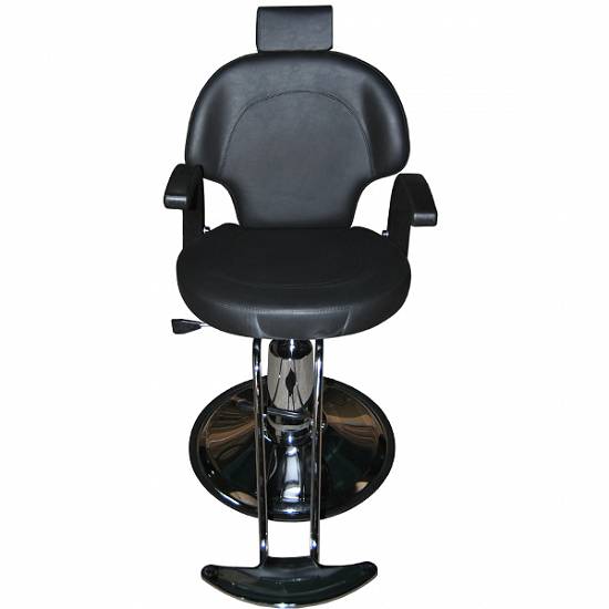 Scaun de frizerie Mako - Negru