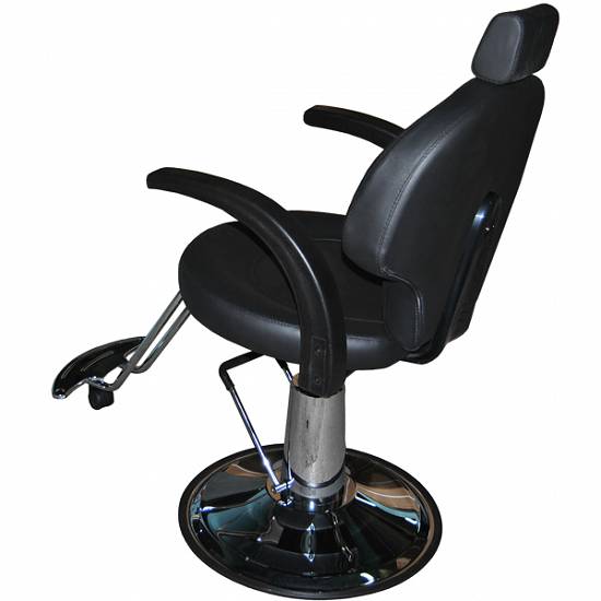 Scaun de frizerie Mako - Negru